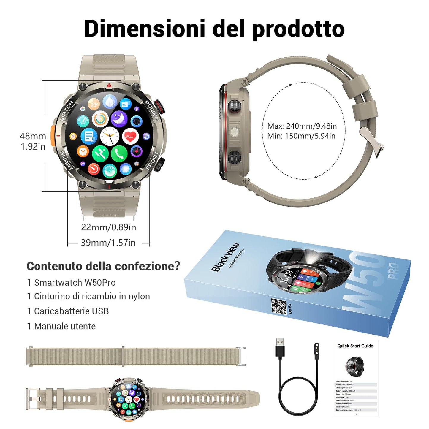 Blackview Smartwatch Uomo – Recensione: perché è tra i migliori smartwatch fitness con chiamate Bluetooth secondo gli utenti