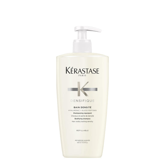 Kérastase, Densifique, Shampoo Professionale Fortificante per Capelli Privi di Densità, Capelli Corposi e Forti, Con Acido Ialuronico, Gluco Peptide e Ceramidi, Bain Densité