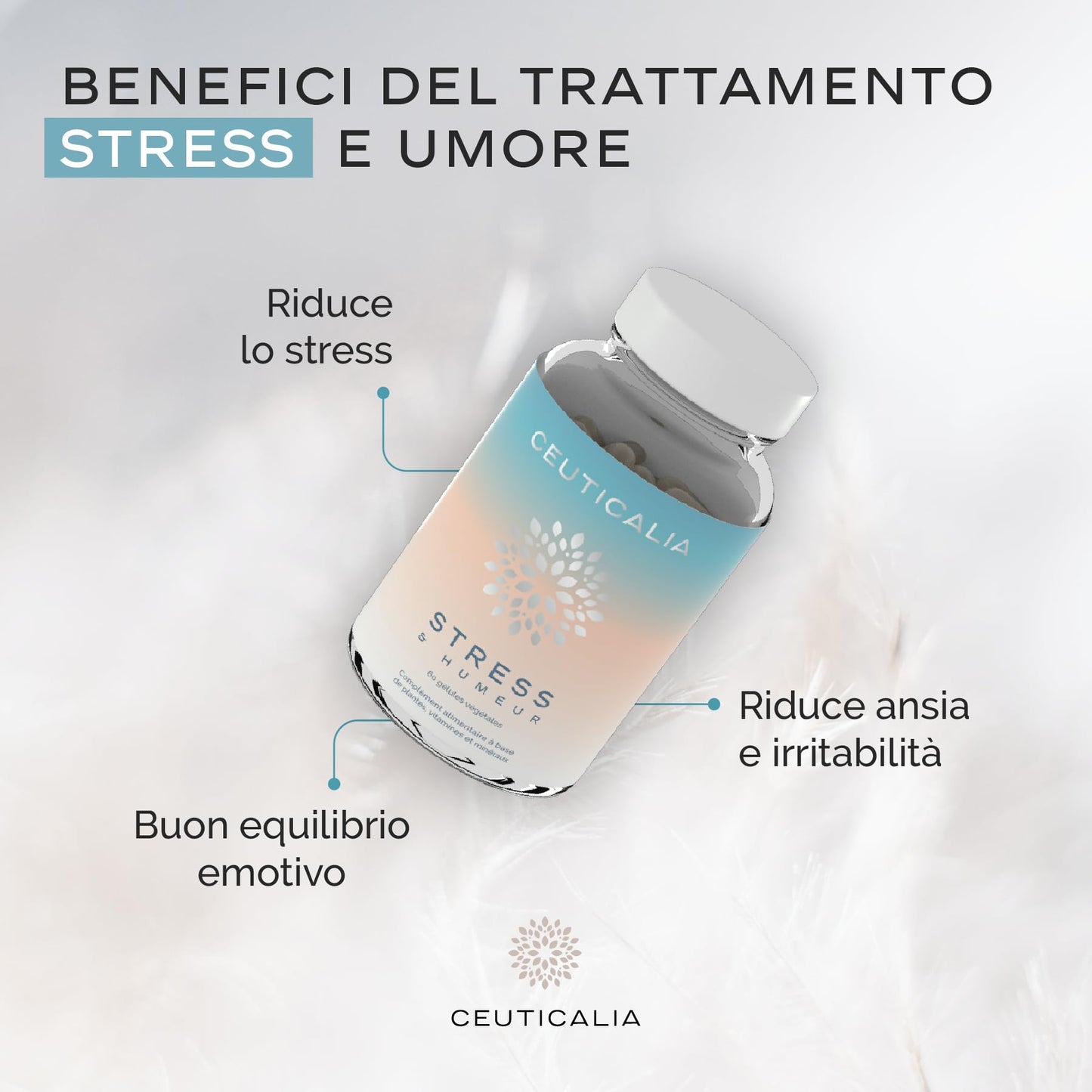 CEUTICALIA Magnesio Bisglicinato con Vitamina B6 ed estratti vegetali: recensione completa