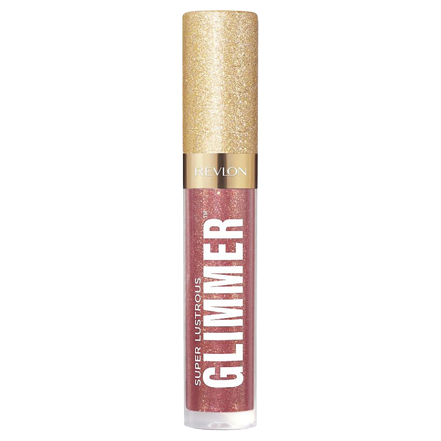 Revlon Super Lustrous Glimmer Gloss, Glitterato Idratante e Rimpolpante, Finish Ultra Lucido e Brillante, Formula a Base di Piante, 003 Lavender Lust, 3.8ml