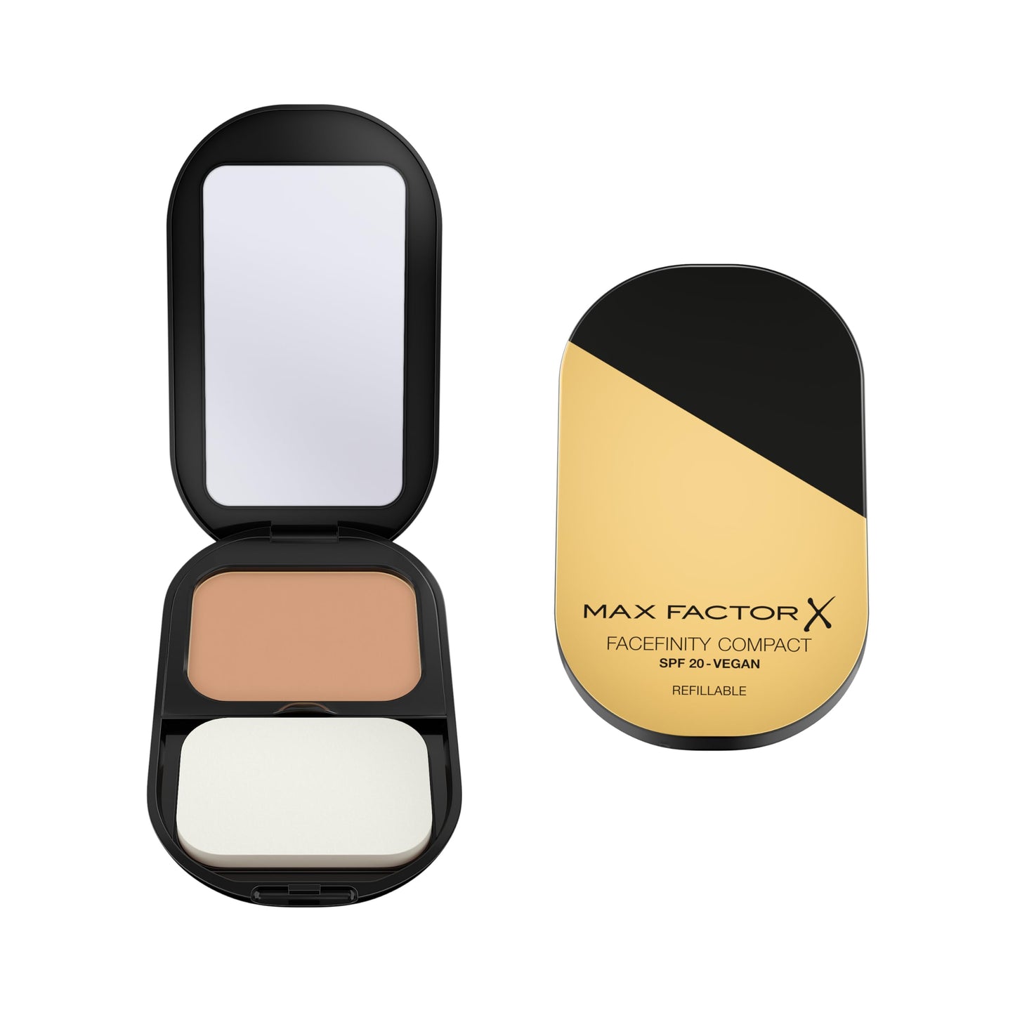 Max Factor Facefinity Compact Powder Foundation - 003 - NATURAL ROSE, 10 g
