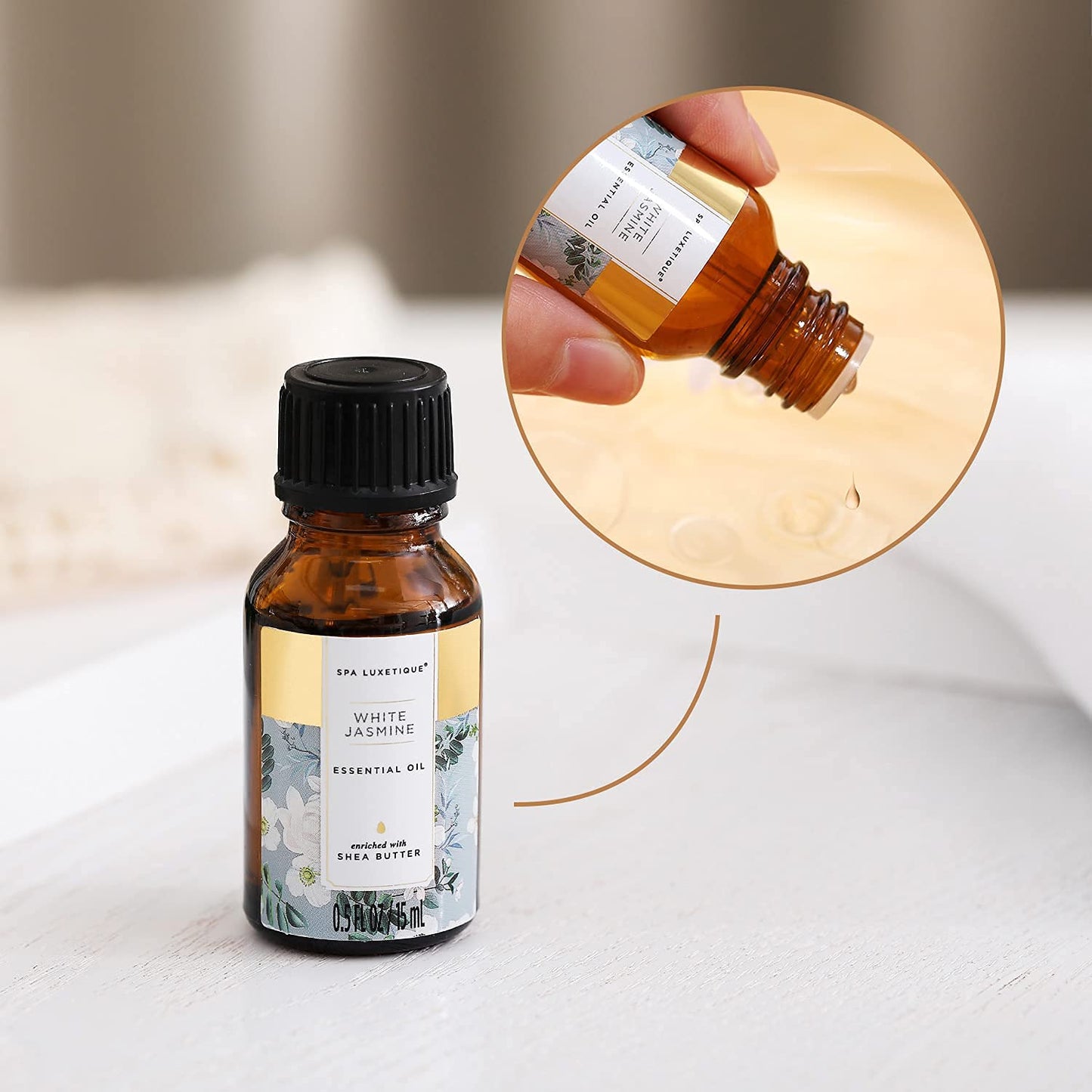 SPA LUXETIQUE 8 pezzi, Set di bellezza regalo da donna per il bagno, per compleanno, profumo di vaniglia, con decorazione per vasca , per il benessere