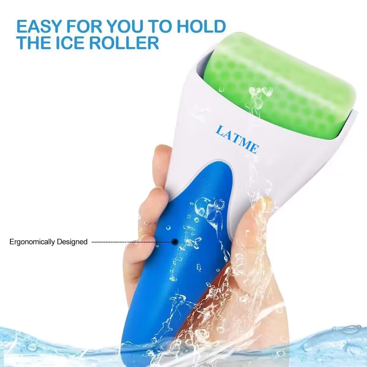 LATME ICE Rullo Ghiaccio Massaggiatore un ottimo alleato contro l'invecchiamento e la stanchezza