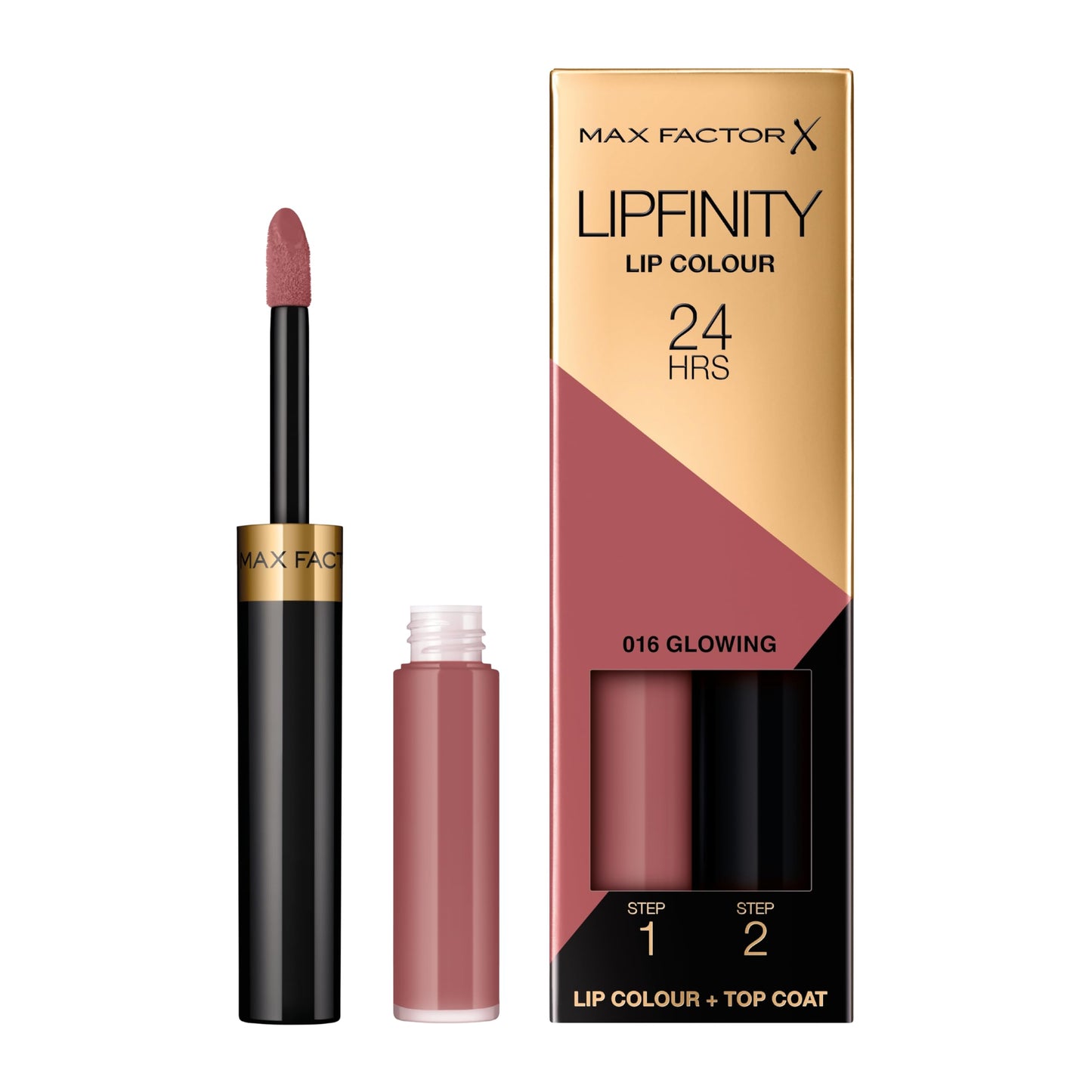 Max Factor - Lipfinity Lip Colour - Rossetto Lunga Durata e Gloss Idratante con Applicazione Bifase - Nuance 070 Spicy- 2.3 ml e 1.9 g