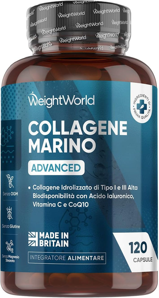 Collagene Marino con Acido Ialuronico WeightWorld