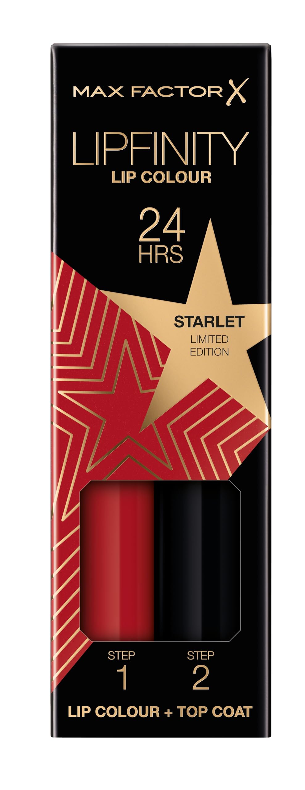 Max Factor - Lipfinity Lip Colour - Rossetto Lunga Durata e Gloss Idratante con Applicazione Bifase - Nuance 070 Spicy- 2.3 ml e 1.9 g