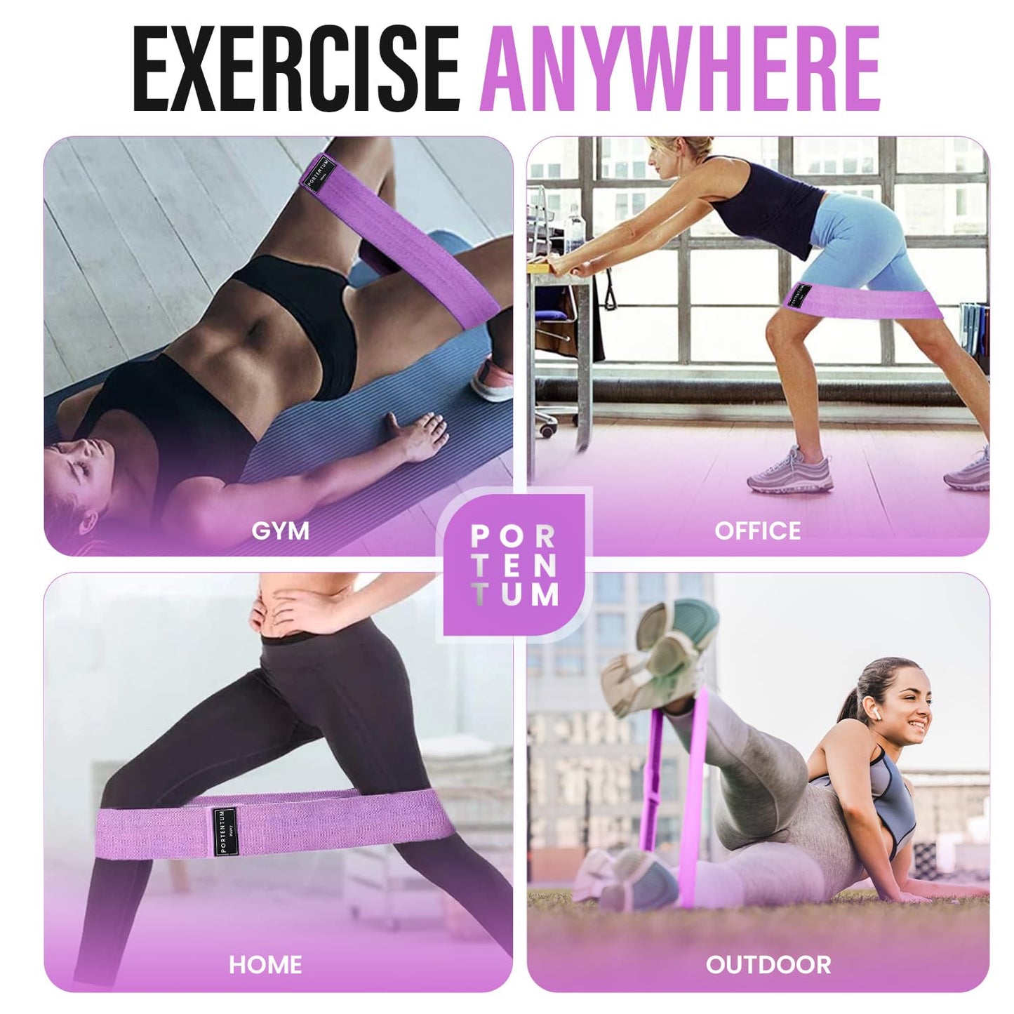 PORTENTUM Lower Body Exercise Set