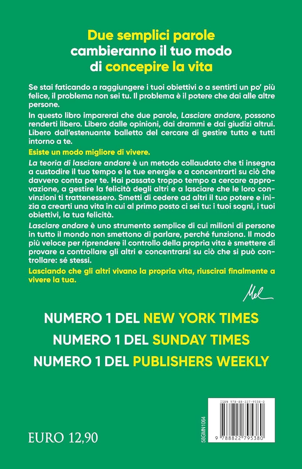 La teoria di lasciare andare. The let them theory