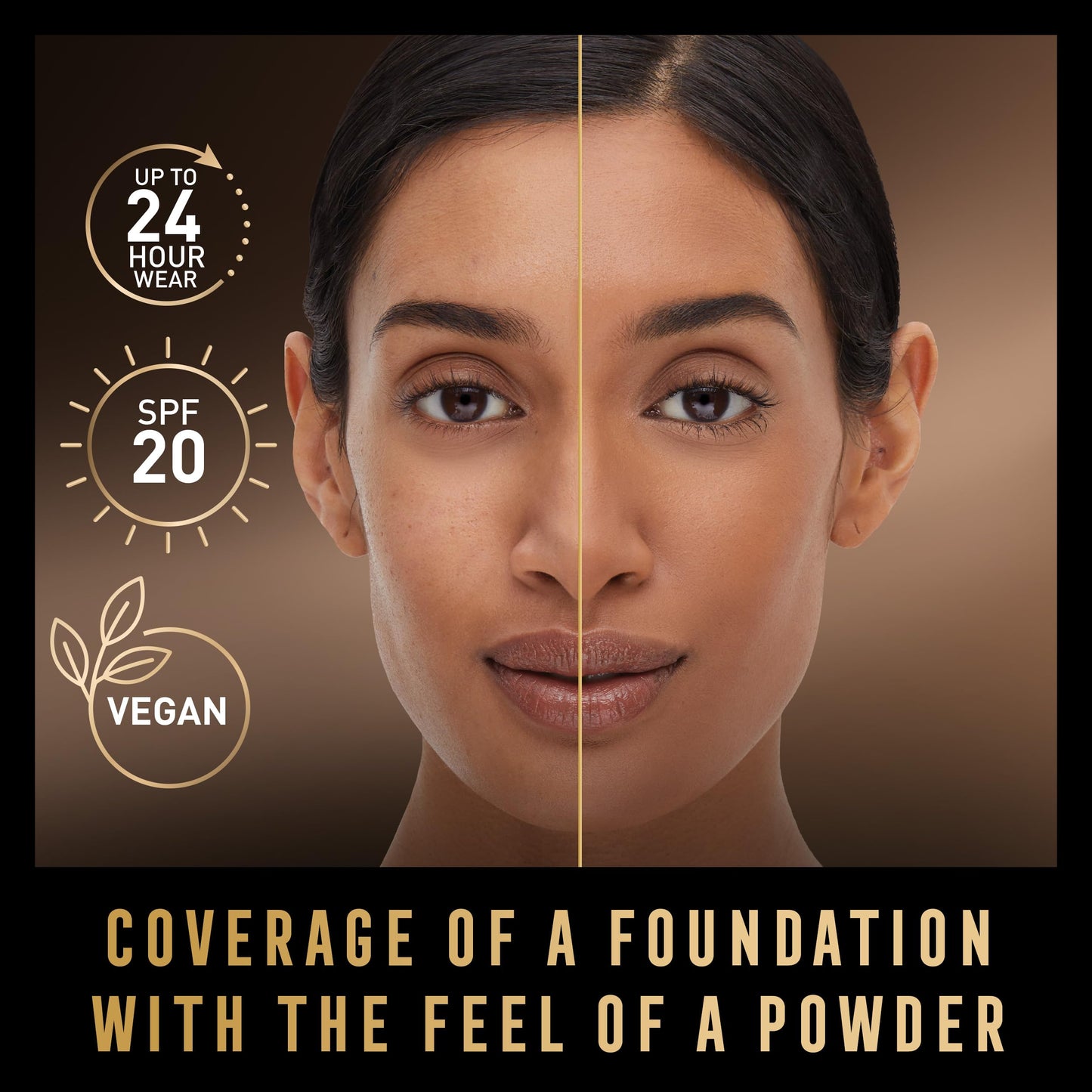 Max Factor Facefinity Compact Powder Foundation - 003 - NATURAL ROSE, 10 g