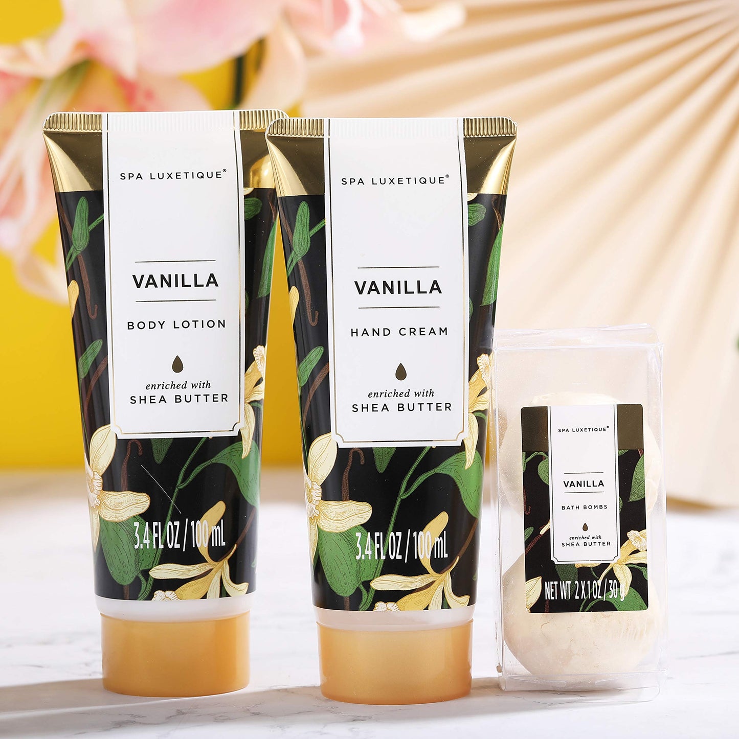 Spa Luxetique Set regalo spa, regali per le donne, set regalo per il bagno di rose da 10 pezzi, set da bagno per le donne, regali di compleanno per la mamma, regali di Natale Regalo Festa della Mamma