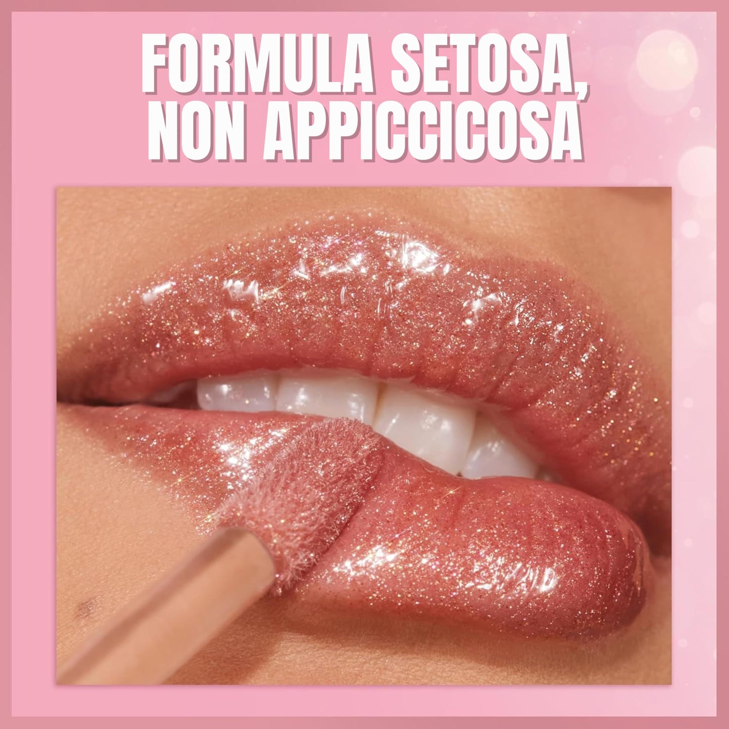 Revlon Super Lustrous Glimmer Gloss, Glitterato Idratante e Rimpolpante, Finish Ultra Lucido e Brillante, Formula a Base di Piante, 003 Lavender Lust, 3.8ml