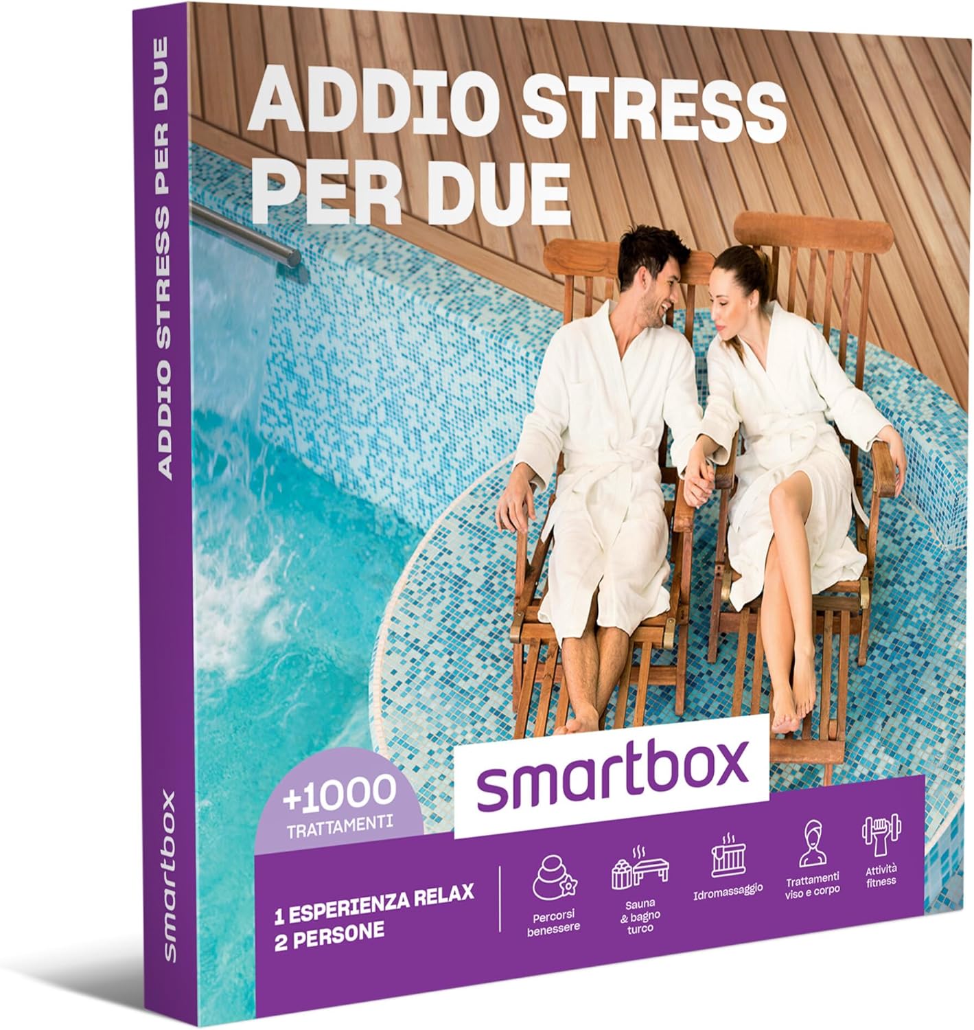Smartbox - Gift Set Couple - Goodbye Stress for Two - Original Gift Ideas - 1 Relax Experience for 2 People