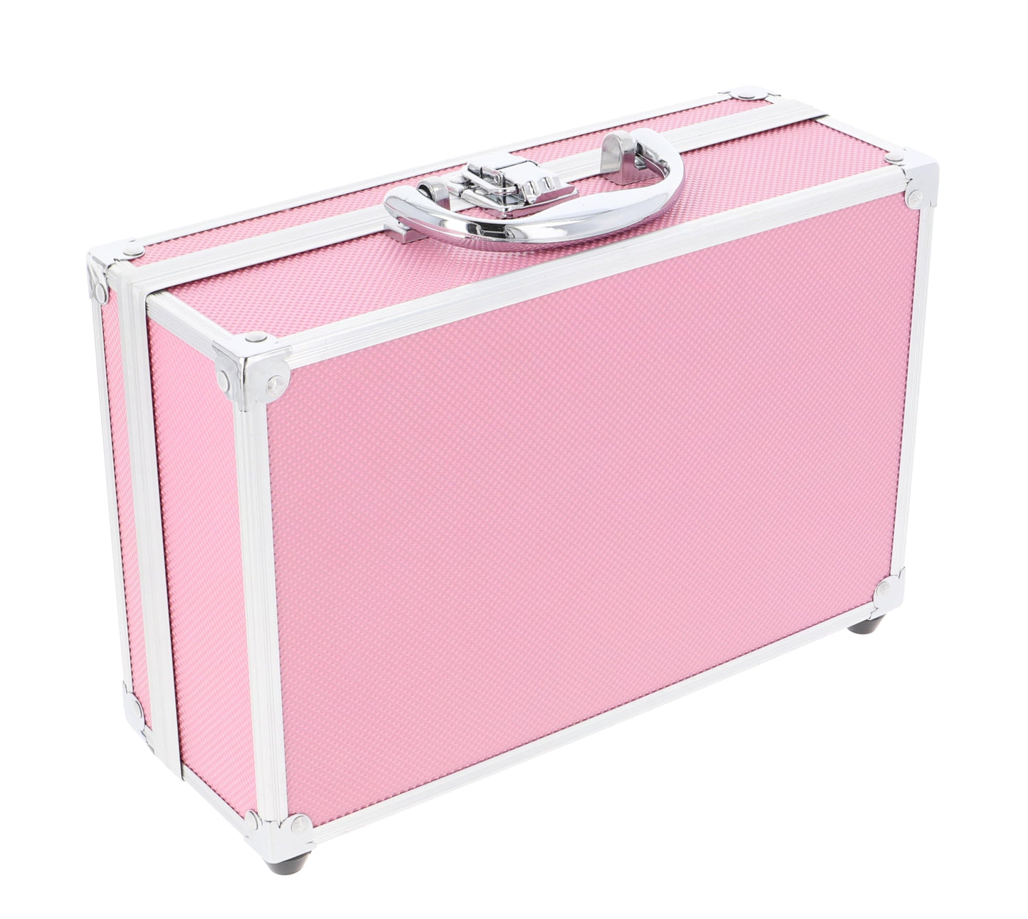 LOVE URBAN BEAUTY Vegano Beauty Case Rosa Caldo - Kit Trucco 82 pezzi per Ragazze e Donne con Ombretti, Fard, Rossetti e Prodotti per le Unghie - Divertente Valigetta da Trucco da Viaggio