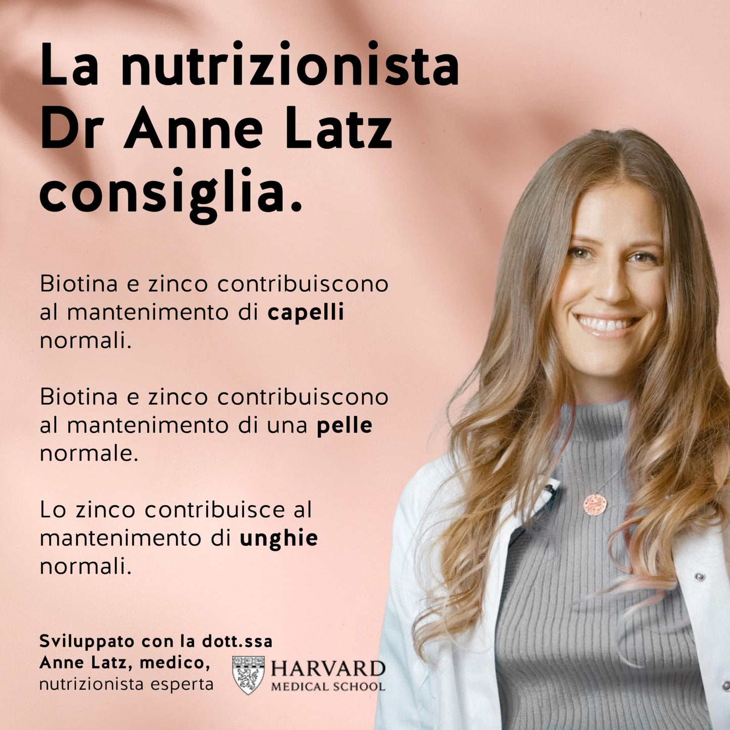 Caramelle Gommose Biotina Ah-mazing Hair – Vitamine per Capelli, Pelle e Unghie – 5000 µg di Biotina (B7), Zinco, Vitamine B6, B9, C, E – 60 Pezzi (2 Mesi), Vegane, Senza Zucchero, Bears with Benefits