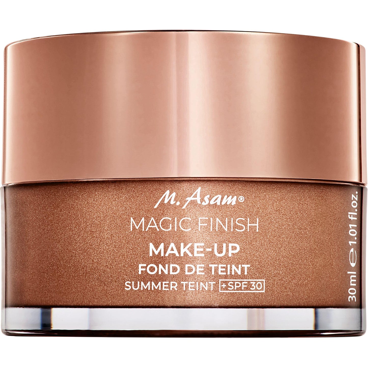 M. Asam Magic Finish Make Up Mousse (30ml) 4-in-1 Primer, Foundation, Powder & Concealer, Natural Lightweight Foundation for All Skin Types, Vegan Make Up