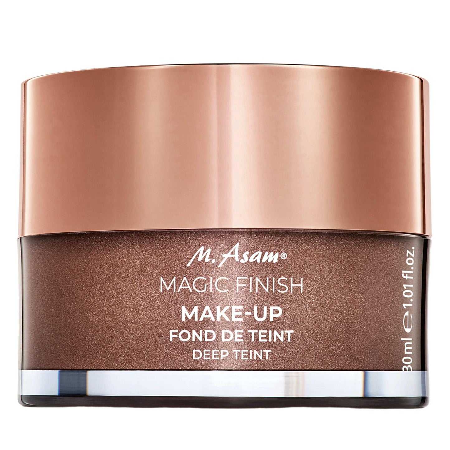 M. Asam Magic Finish Make Up Mousse (30ml) 4-in-1 Primer, Foundation, Powder & Concealer, Natural Lightweight Foundation for All Skin Types, Vegan Make Up