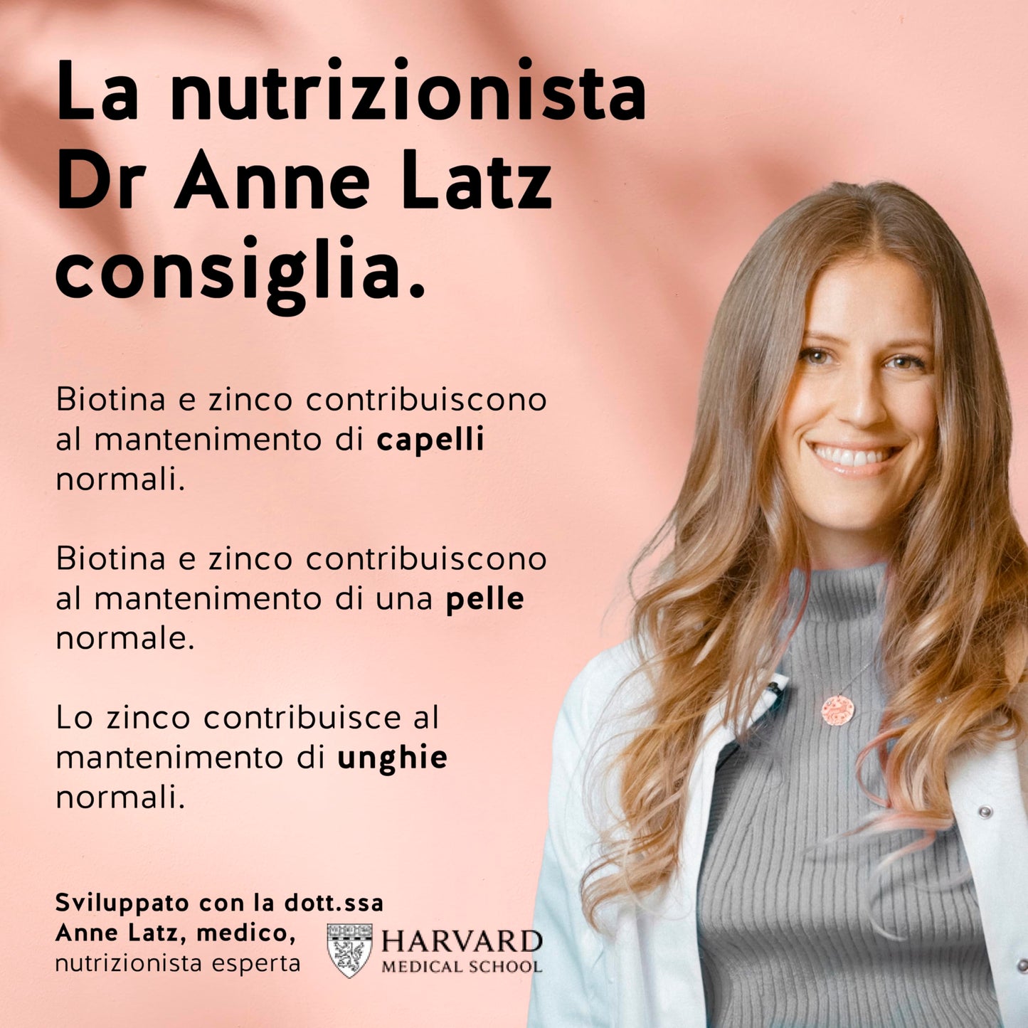 Caramelle Gommose Biotina Ah-mazing Hair – Vitamine per Capelli, Pelle e Unghie – 5000 µg di Biotina (B7), Zinco, Vitamine B6, B9, C, E – 60 Pezzi (2 Mesi), Vegane, Senza Zucchero, Bears with Benefits