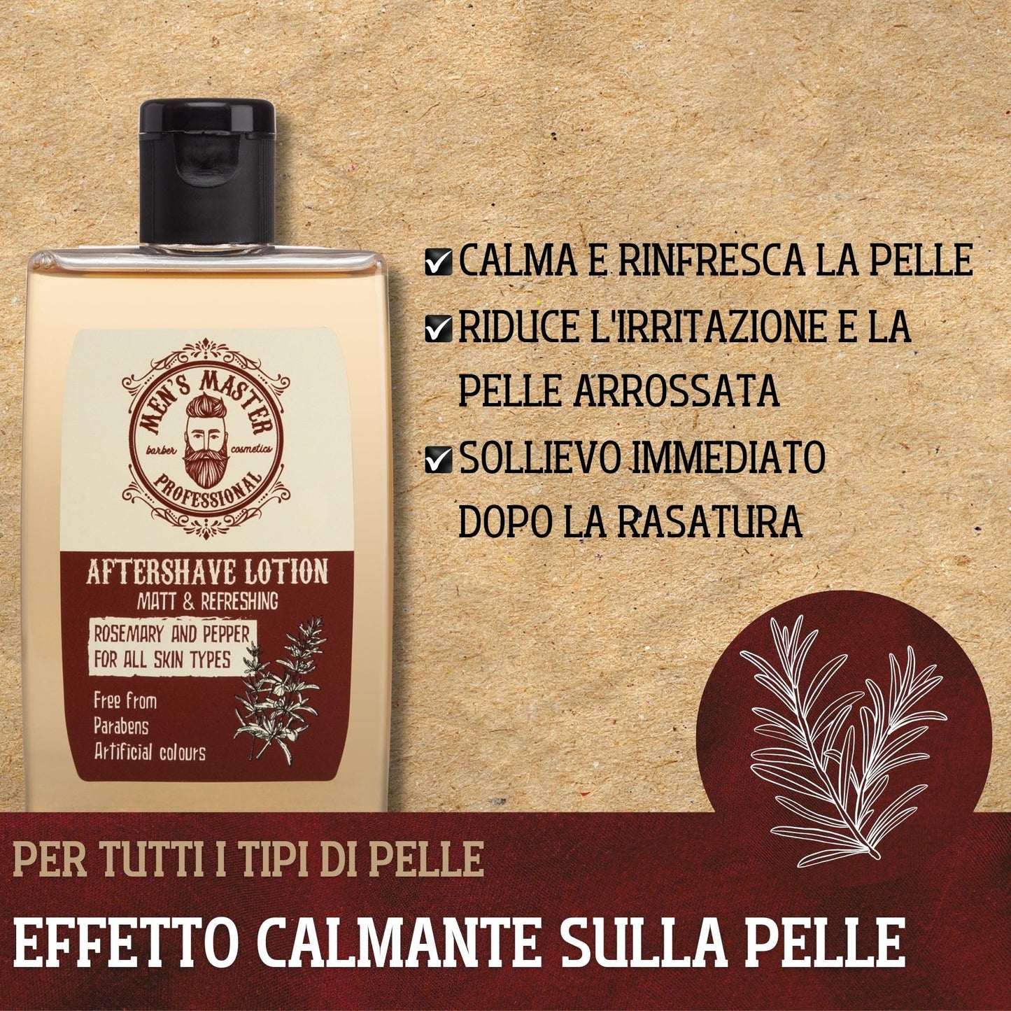 Men's Master Set Regalo Uomo 3 Unità | Every Day Set | Deodorante Antitraspirante | Crema Rigenerante Viso Antirughe | Shampoo Detox per Capelli Grassi, Antiforfora | Kit Barba Uomo | Senza Parabeni