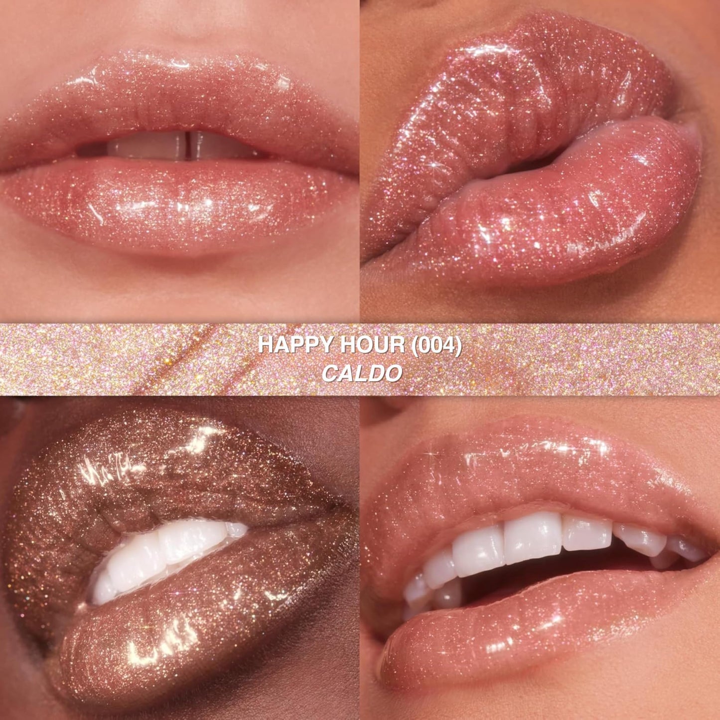 Revlon Super Lustrous Glimmer Gloss, Glitterato Idratante e Rimpolpante, Finish Ultra Lucido e Brillante, Formula a Base di Piante, 003 Lavender Lust, 3.8ml
