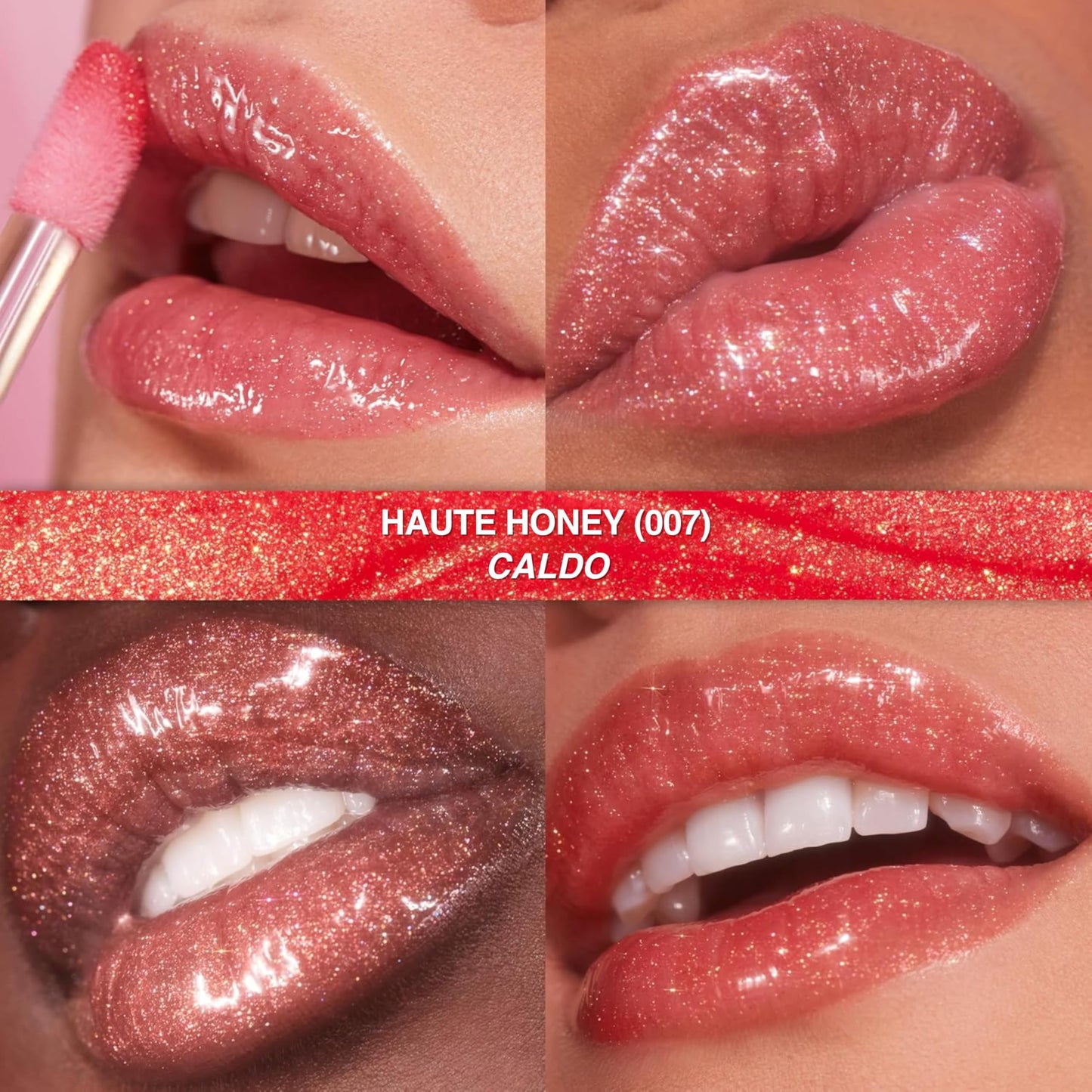 Revlon Super Lustrous Glimmer Gloss, Glitterato Idratante e Rimpolpante, Finish Ultra Lucido e Brillante, Formula a Base di Piante, 003 Lavender Lust, 3.8ml