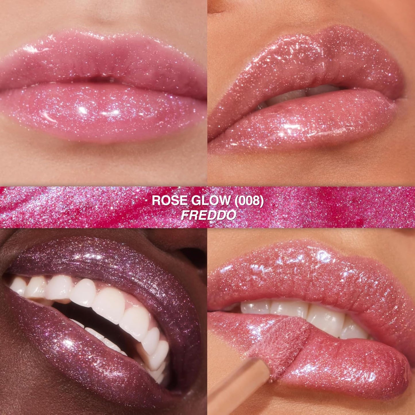 Revlon Super Lustrous Glimmer Gloss, Glitterato Idratante e Rimpolpante, Finish Ultra Lucido e Brillante, Formula a Base di Piante, 003 Lavender Lust, 3.8ml